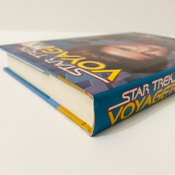 Vtg 1996 Star Trek Voyager Mosaic Book Jeri Taylor - Picture 5 of 16